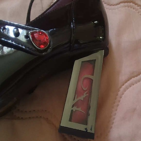 ROMWE Black Chunky Heel Mary Jane Shoes - Picture 4 of 6